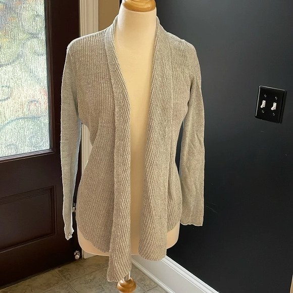 Eileen Fisher 100% Linen Cardigan Size S/P - Picture 1 of 5